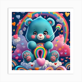 Care Bear 1 Art Print