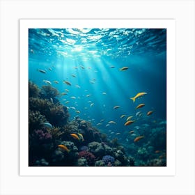 Coral Reef11 Art Print