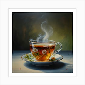 Tea In A Cup 1 Art Print