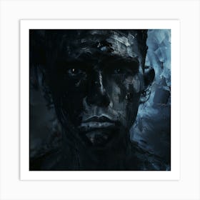 Adam'S Face Art Print