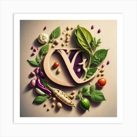 Legumes As A Logo Mysterious (4) Art Print