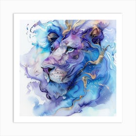 Csgboss Envision A Mesmerizing Alcohol Inked Poster Fused With 4 Art Print