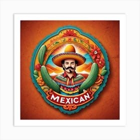 Mexican Man 7 Art Print
