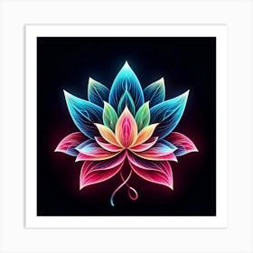 Lotus Flower 112 Art Print