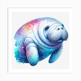 Manatee 1 Art Print