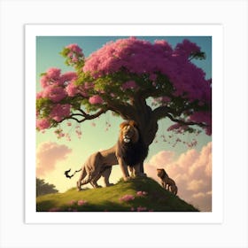 Lion King Art Print