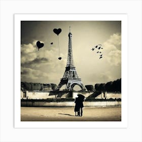 Paris Eiffel Tower 23 Art Print