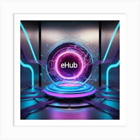 Ehub Logo 1 Art Print