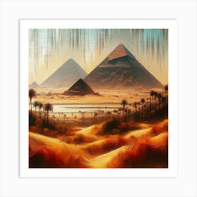 Valley of the Pharaohs 1 Art Print