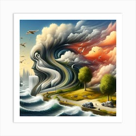 Stormy Day Art Print