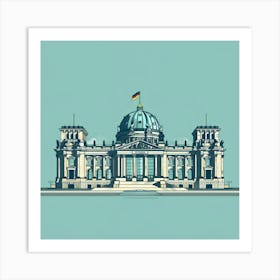 Berlin Reichstag Art Print