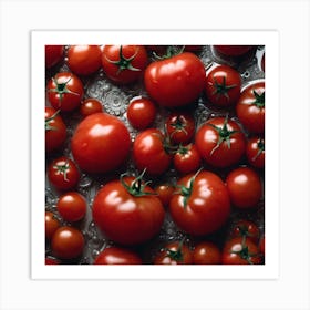 Red Tomatoes Art Print