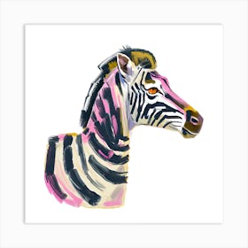 Grants Zebra 04 Art Print