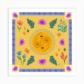 Ethnic Sunshine Art Print