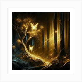 Fairy Forest 8 Art Print