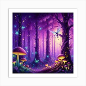 Fairy Forest 6 Art Print