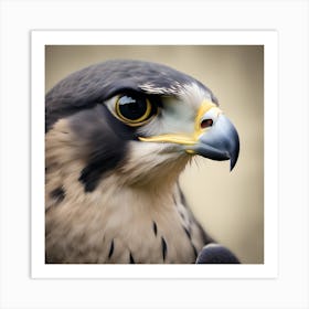 Falcon Portrait Art Print