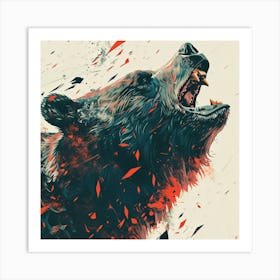 Grizzly Bear 3 Art Print