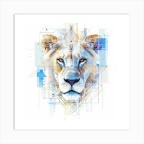 Lion Art Art Print