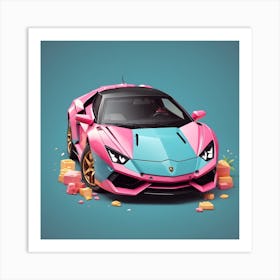 Lamborghini 1 Art Print