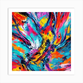 Abstract Painting 3 Art Print