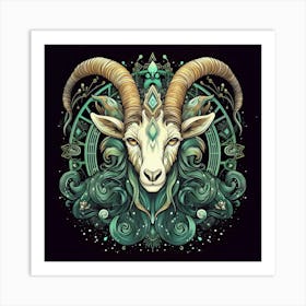 Capricorn1024x1024 Art Print