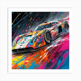 Mclaren Gt1 Art Print