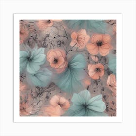 Tulle style Art Print