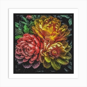 Peonies 1 Art Print