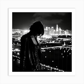 San Francisco At Night Art Print