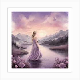 Taylor Swift art print Art Print