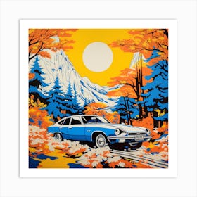 Ford Capri Art Print