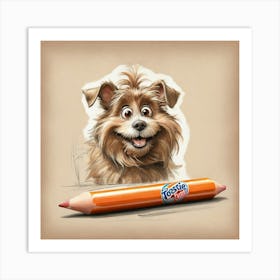 Kool-Aid Dog Art Print