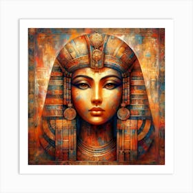 Cleopatra Portrait Artwork 45 Art Print