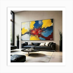 Abstract Painting 10 Art Print