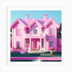 Barbie Dream House (449) Art Print