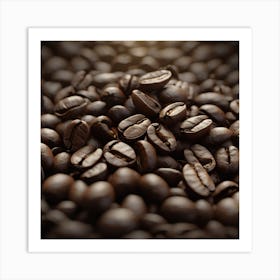 Coffee Beans 180 Art Print