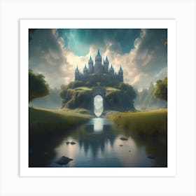 Fairytale Castle 26 Art Print