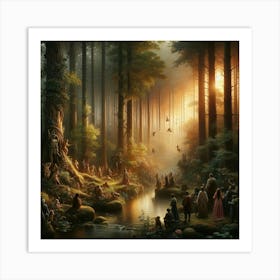 Forest 3 Art Print