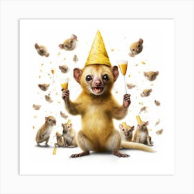 Birthday Party 1 Art Print