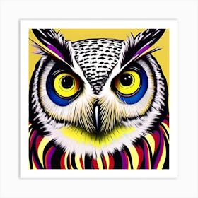 Cute Owl Art Print