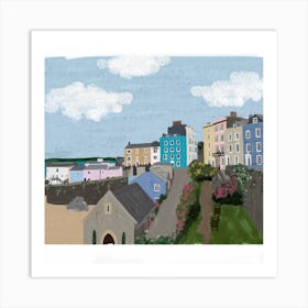 Tenby Wales Art Print