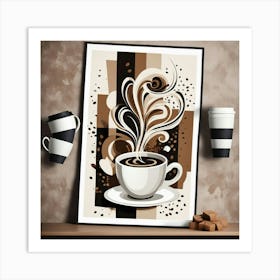 Coffee Art Art Print