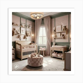 Baby Nursery 1 Art Print