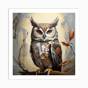 Owl66 Art Print