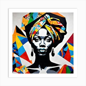 African Woman 7 Art Print