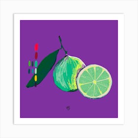 Food Limette Art Print