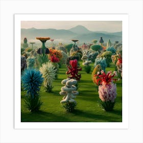 Chinese Garden Art Print