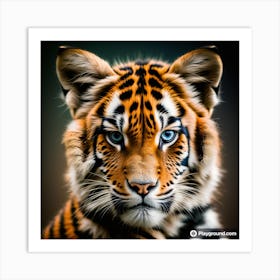 Tiger Cub 1 Art Print