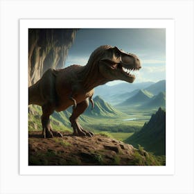 Dinosaur Stock Videos & Royalty-Free Footage Art Print